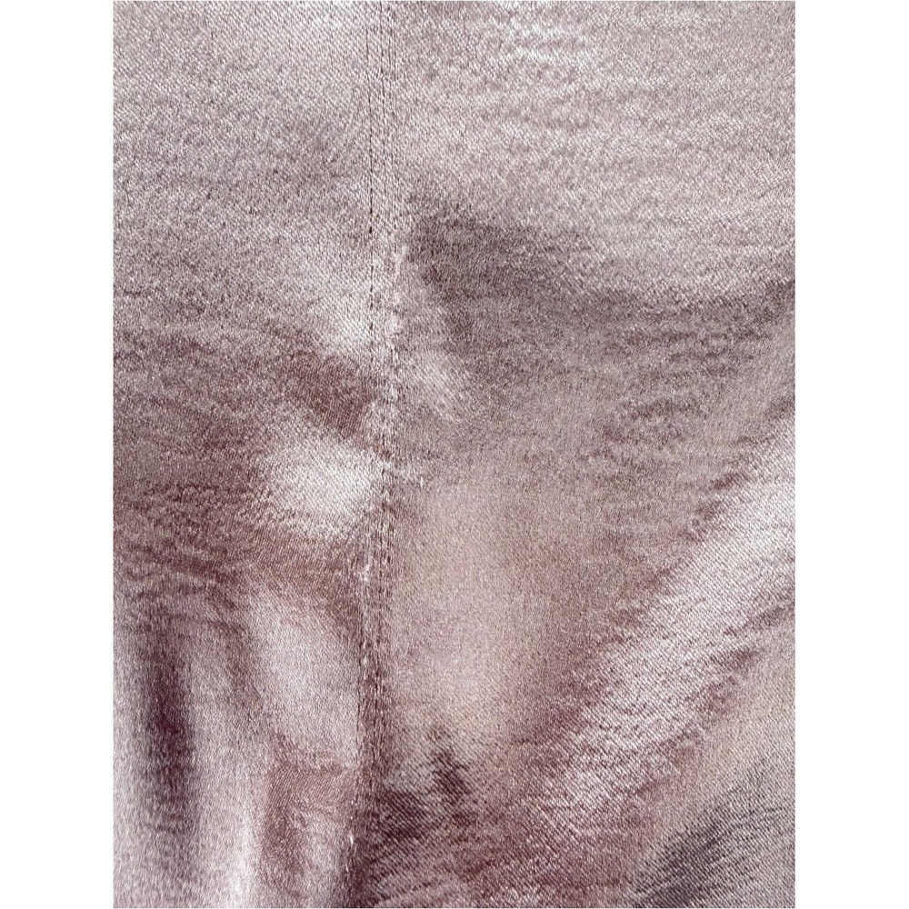 Cinq a Sept Kylie Ruched Sleeve Satin Blazer Light Pink Size 10 - Picture 8 of 9